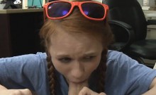 Pretty Teen Dolly Little Sucking Dick Pov In An Office