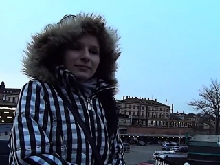 Attractive czech teen is seduced in the hypermarket and dril