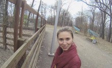 Pickedup Euro Pov Ass Banged In Public