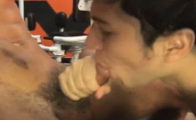 Bareback Hard That Cute Latino Trainee