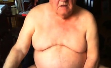 grandpa stroke on webcam