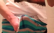 underwear cum