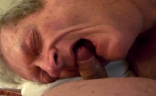 Grandpa Sucks And Swallows Trucker Cum