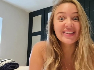JOI babe talks nasty to poor lil dicks