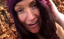 Euro Amateur Outdoor Masturbation