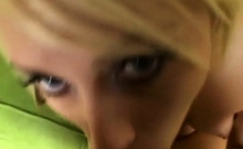 Sweet Blonde Fucked Pussy