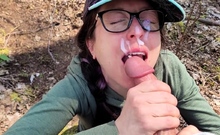 Hiking Babe Earns A Protein-filled Treat