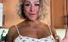 Big Boobs Milf Masturbates With Her Dildo
