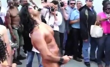 Public Masturbators Outdoor Hunk Action