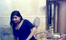 Arab Indian Girl's Private Dance