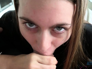 Blonde Blowjob Outdoor