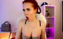 Amateur RedHead Sex Show on WebCam iveCamGirls