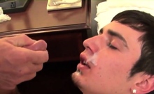 Eat All the Cum Amateur Big Cock Blowjob