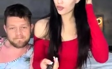 Amateur webcam babe showing her sexual goods