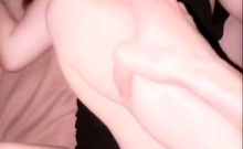 Anal fingered girlfriend amateur fucked in this pov video