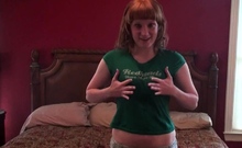 Jessica Hot Amateur Brunette On Creamy Masturbation