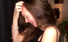 Amateur Teen georgeus brunette 2