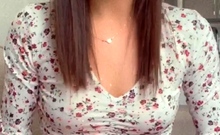 Brunette Solo Webcam Masturbation