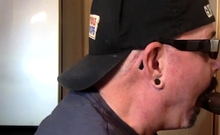 Cockhungry mature deepthroating dick
