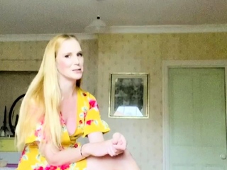 Gorgeous Mature Blonde Solo Masturbation