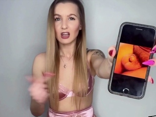 petite 21yo bae dirty comment small dick
