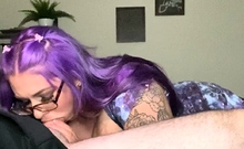Amateur Hot babe blowjob her boyfriend cock