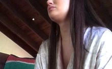 Hottest brunette solo webcam masturbation 2