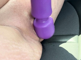 Sexy amateur blonde fingers and toys her wet pussy