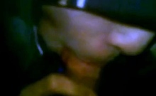 Asian Babe's Blowjob in the Storeroom