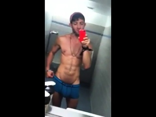 Muscle Stud Strips Outdoors, Hoping to Get Caught