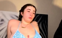 Leann amateur beautiful brunette with big boobs