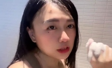 Japanese Mature Couple's Bathroom Sex Tape