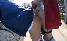 Bareback Fuck Outdoors