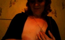 Mature Russian Amateur Irina Shows Off On Webcam