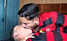 Rj Male Videos - Two Soccer Players Kissing Passionately -